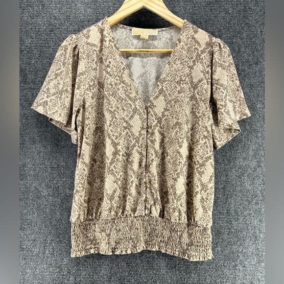 Michael Kors Tops - Michael Kors Short Sleeve Blouse Size S/P